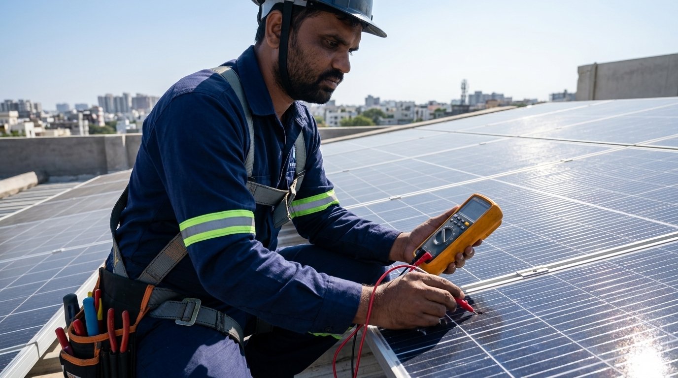 Solar Rooftop Installation Technician