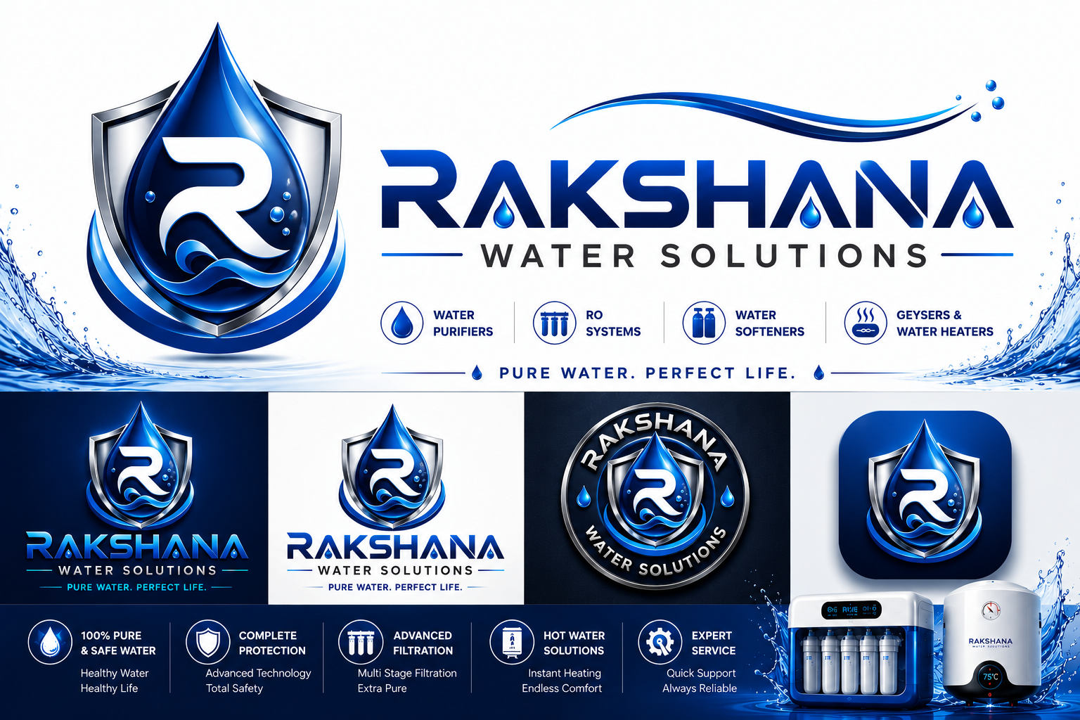 Rakshana Water Solutions logo